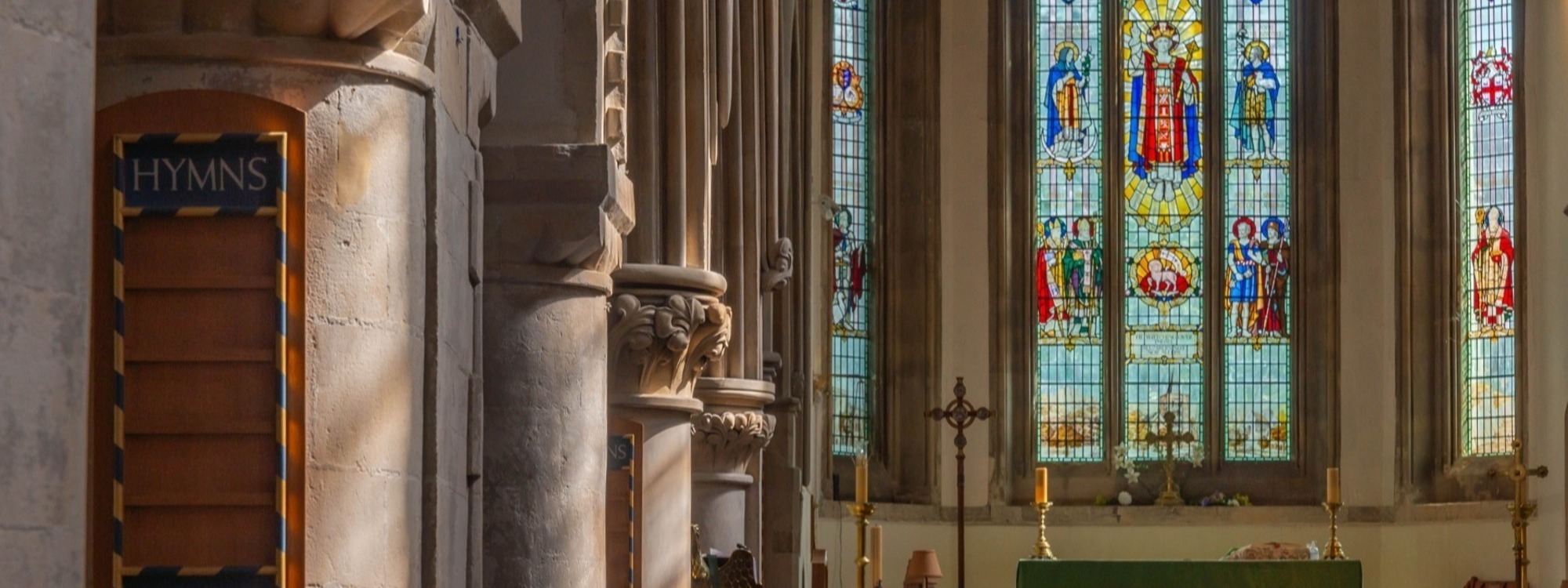 Come and join us*in worship at St. Mary's