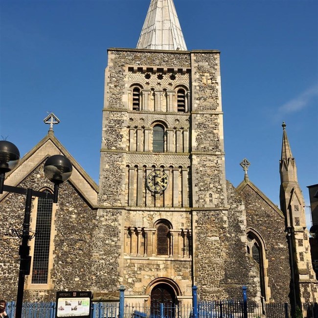 The Bell Tower at St Mary's Church Dover