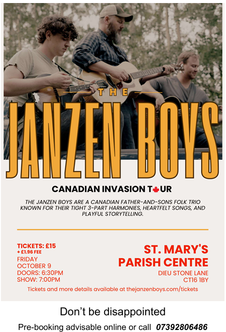 The Janzen Boys - Canadian Invasion Tour